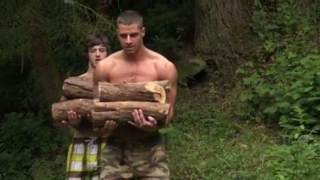 Принесли дровишек и стали ебаться